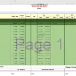 گزارش روزانه EXCEL